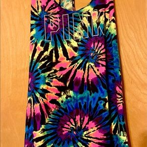 Pink Tie Dye discontinued Tank